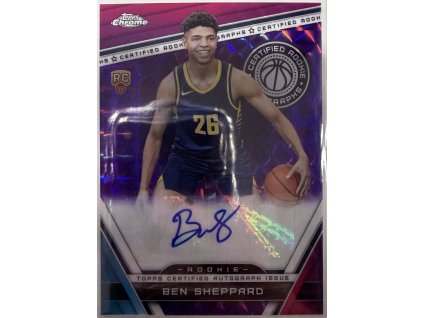 Topps Chrome - Ben Sheppard - Rookie - Geometric
