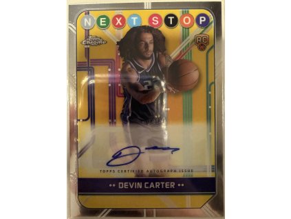 Topps Chrome - Devin Carter - Rookie
