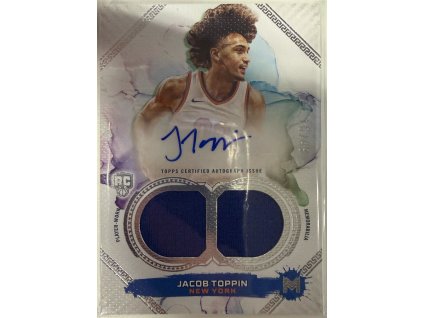 Topps - Jacob Toppin - Limit 16/49 - Rookie - Patch
