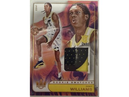 Panini - Cody Williams - Rookie - Patch