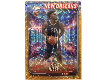 Topps Chrome - Yves Missi - Limit 42/50 - Rookie - Geometric