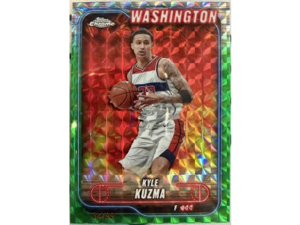 Topps Chrome - Kyle Kuzma - Limit 34/99 - Geometric