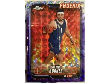 Topps Chrome - Devin Booker - Limit 056/129 - Geometric