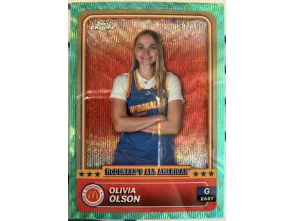 Topps Chrome - Olivia Olson - Limit 187/199