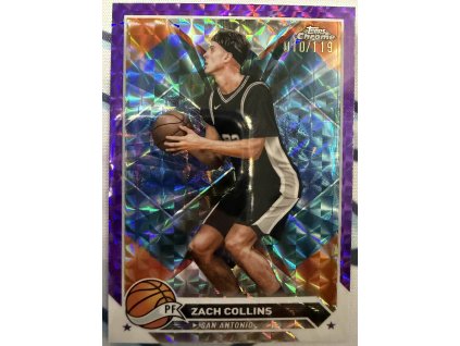 Toops Chrome - Zach Collins - 010/119 - Geometric