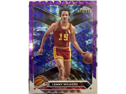 Toops Chrome - Lenny Wilkens - Limit 019/119 - Geometric