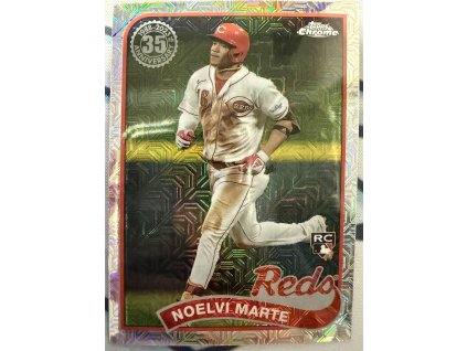 Topps Chrome - Noelvi Marte - Rookie - Refractor