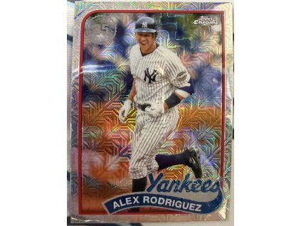 Topps Chrome - Alex Rodriguez - Refractor