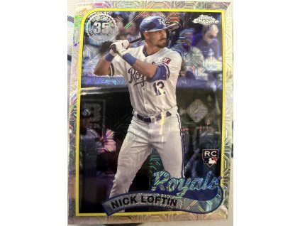 Topps Chrome - Nick Loftin - Rookie - Refractor
