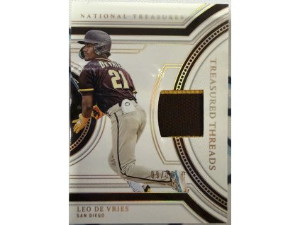 Panini - Leo De Vries - Patch