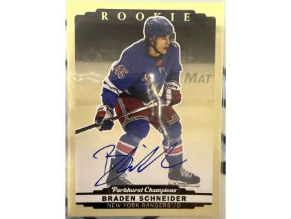 Upper Deck - Braden Schneider - Rookie