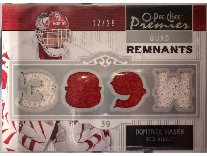 O-Pee-Chee - Dominik Hasek - Limit 12/25 - Patch