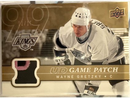Upper Deck - Wayne Gretzky - Limit 12/15 - Patch