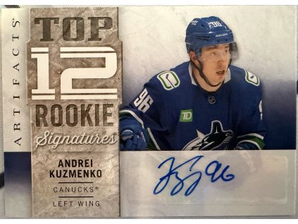 Upper Deck - Andrei Kuzmenko - Rookie