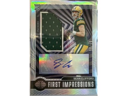 Panini - Sean Cliffor - Limit 50/99 - Rookie - Patch