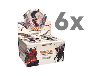 Riftbound League of Legends TCG Spiritforged Booster Box Case