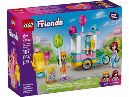LEGO® Friends 42692 Ice Cream & Balloon Stand