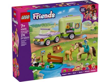 LEGO® Friends 42695 Horse & Baby Foal Trailer