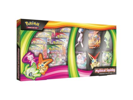 Pokémon TCG - Mythical Squishy Premium Collection - Damaged Box