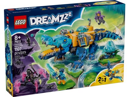 LEGO® Dreamzzz 71512 Crocodile Submarine