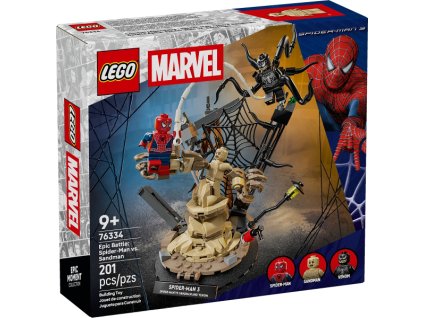 LEGO® Marvel 76334 Epic Battle Spider Man vs. Sandman
