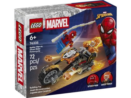 LEGO® Marvel 76335 Spider Man vs. Ghost Rider Motorcycle
