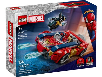 LEGO® Marvel 76336 Spider Man Car vs. Venomized Wolverine