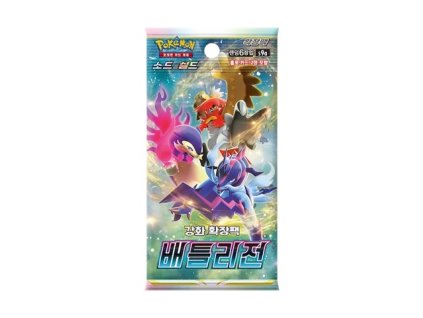 Pokémon TCG Sword & Shield Battle Region Booster Pack (Kórejský)