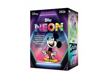 Topps 2026 Disney Neon Value Box