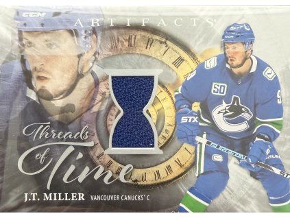 Upper Deck - J.T. Miller - Threads of Time - Patch - TT-MI