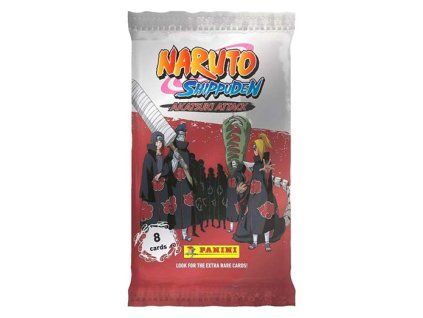 Panini Naruto Shippuden Akatsuki Attack Hobby Pack