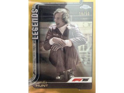 Topps Chrome - James Hunt - Limit 18/50 - Legends - 155