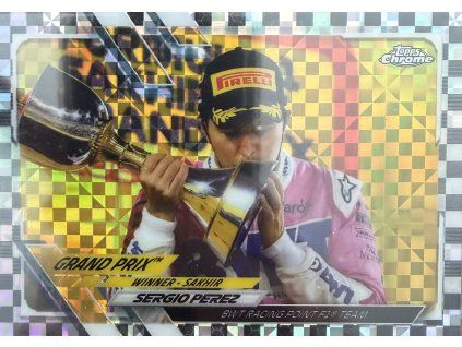 Topps Chrome - Sergio Perez - GPW - 153