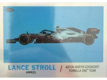 Topps Chrome - Lance Stroll - AME21 - T61-LS