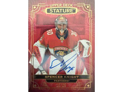 Upper Deck - Spencer Knight - Limit 19/25 - Stature - 37