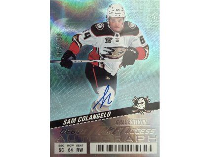 Upper Deck - Sam Colangelo - Limit 005/199 - Debut Ticket Access - 147