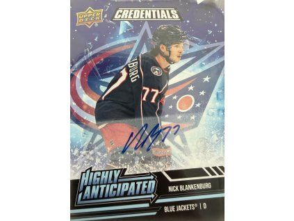 Upper Deck - Nick Blankenburg - Highly Anticipated - HA-20