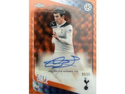 Topps Chrome - Gareth Bale - Limit 01/25 - CLA-GB