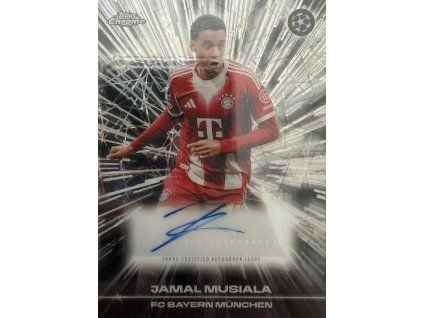 Topps Chrome - Jamal Musiala - BLA-JM