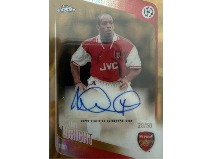 Topps Chrome - Ian Wright - Limit 28/50 - CLA-IW