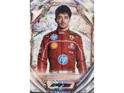 Topps Chrome 2025 F1 - Diamond Driver Charles Leclerc