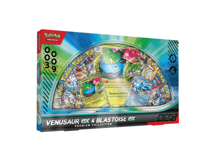 Pokémon TCG Venusaur ex & Blastoise ex Premium Collection