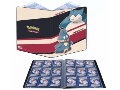 Pokemon TCG Snorlax and Munchlax Album na karty format A4 UltraPRO 01