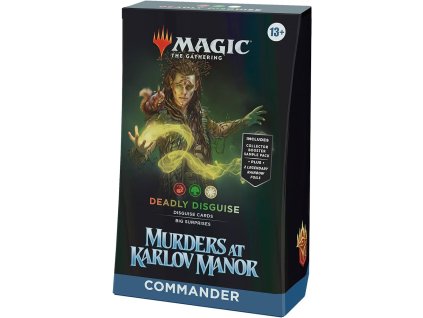 MTG Commander Deck Murders at Karlov Manor Deadly Disguise