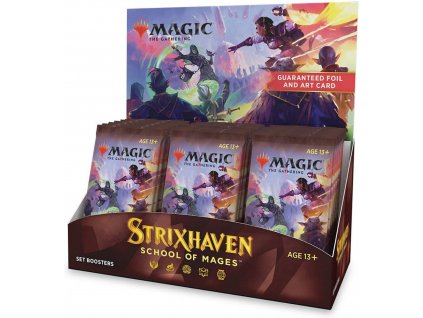 Magic the Gathering Strixhaven School of Mages Sealed Set Boosters Display Box 01