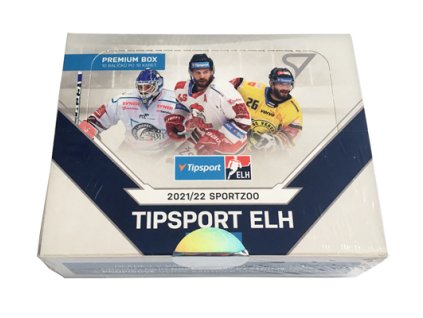 SportZoo 2021 2022 Tipsport ELH Trading Cards Premium Box.