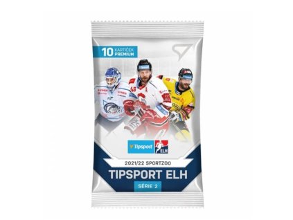 SportZoo 2021 2022 Tipsport ELH Trading Cards Premium pack