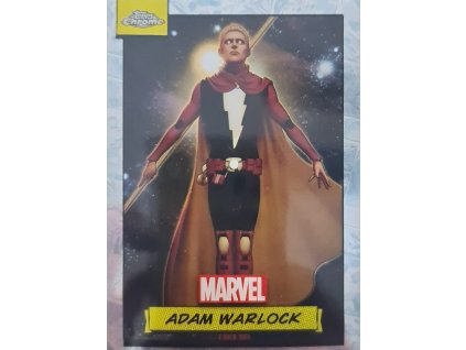 Adam Warlock ([Base] #4) Marvel 2024 Topps Chrome F