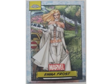 Emma Frost ([Base] #7) Marvel 2024 Topps Chrome F