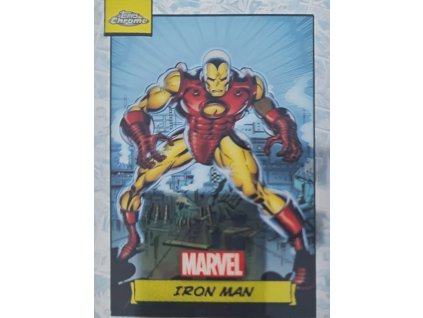 Iron Man ([Base] #13) Marvel 2024 Topps Chrome F